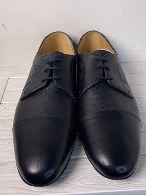 Werner Kern Mens US13 UK 11.5 Treviso Dance Shoes Nappa Leather Black Lace Up